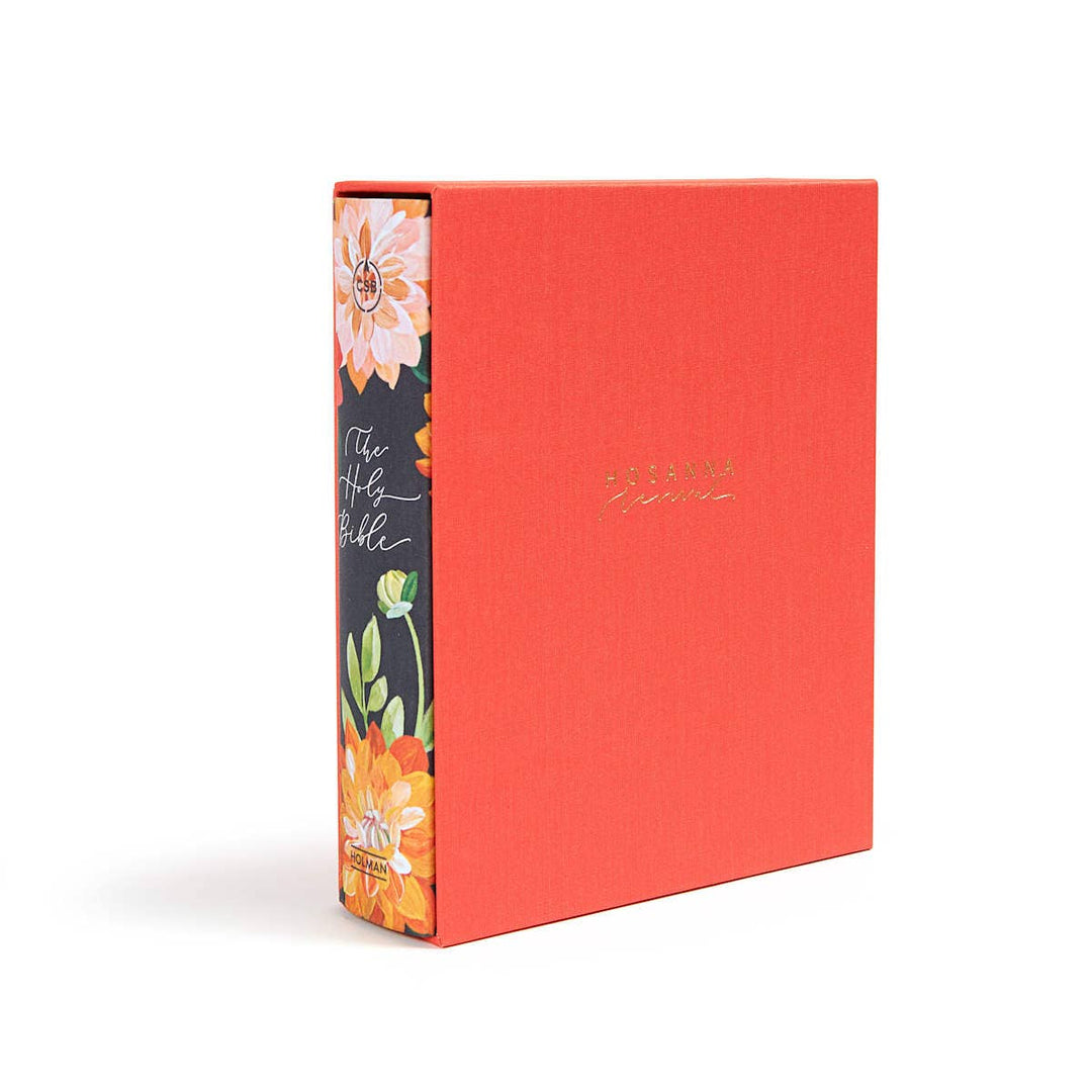 Lifeway - CSB Hosanna Revival Notetaking Bible, Dahlias Edition