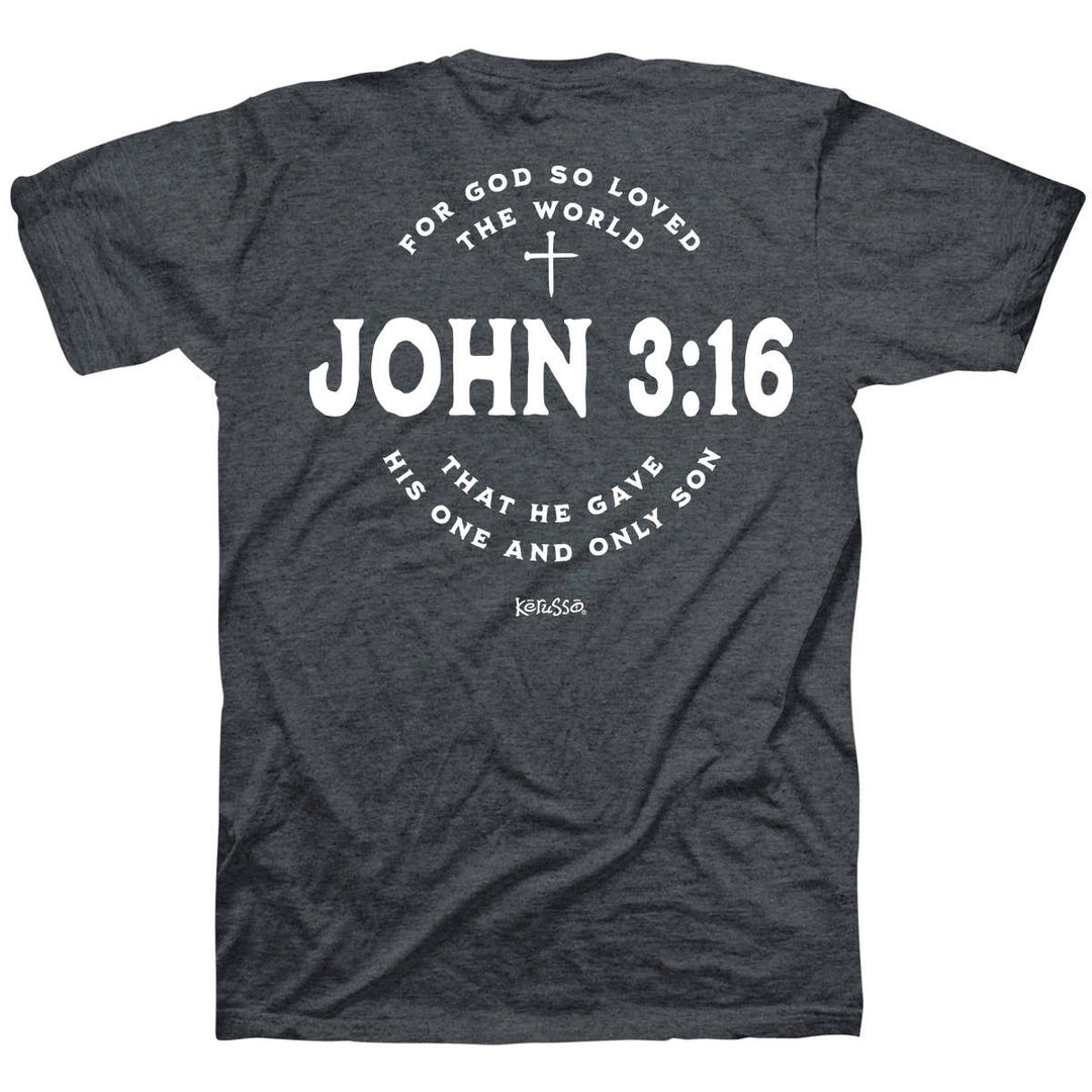 Kerusso - Kerusso Christian T-Shirt John 3:16
