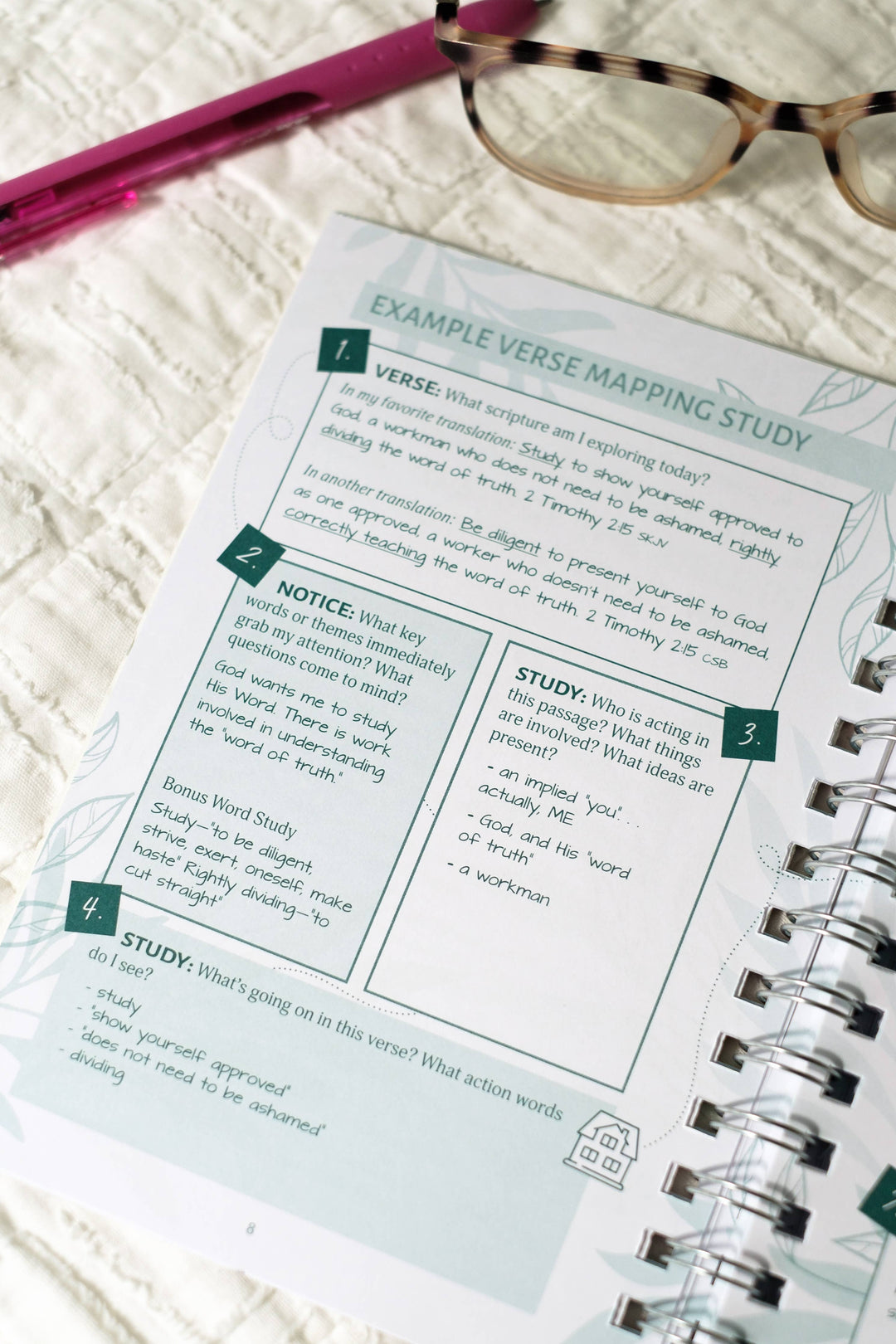 Barbour Publishing, Inc. - Bible Study Collective: Verse Mapping Journal