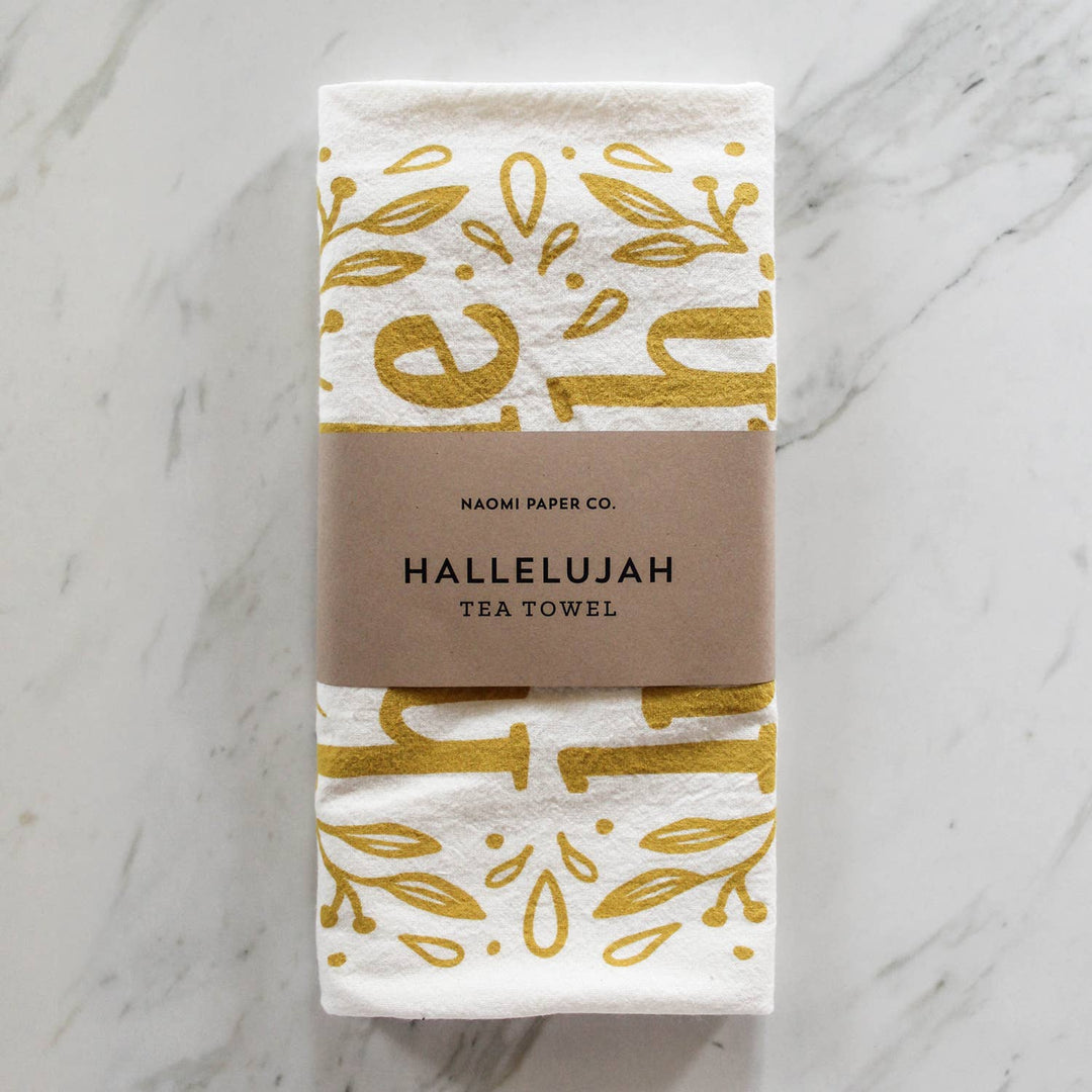 Hallelujah Tea Towel