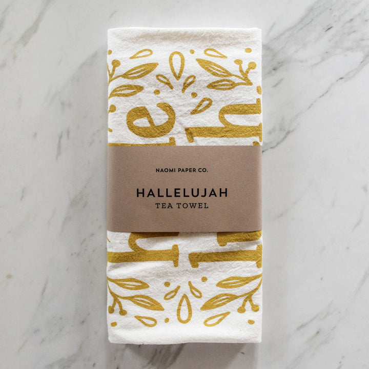 Hallelujah Tea Towel