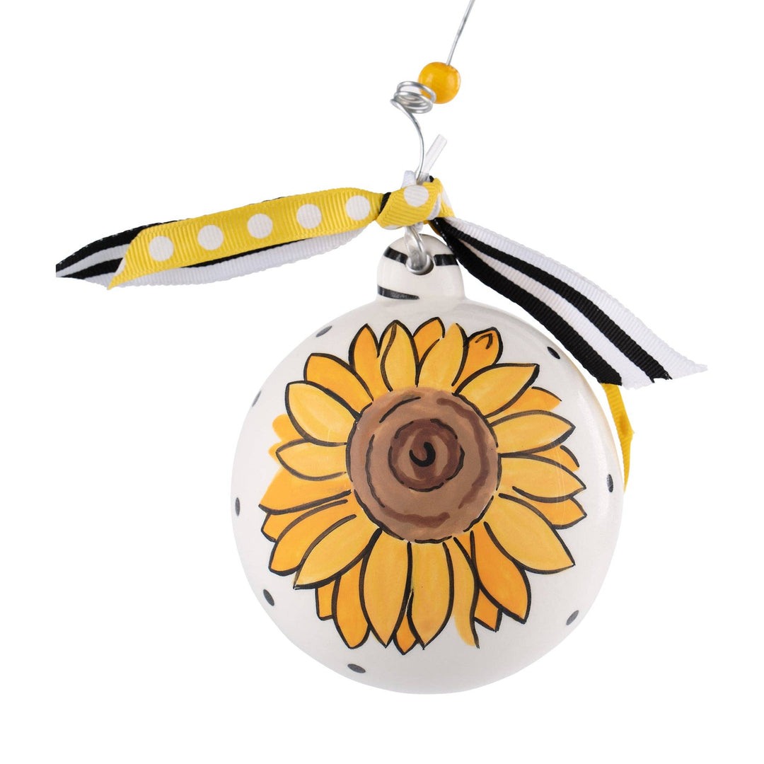 Glory Haus - Faith Over Fear Sunflower Ornament