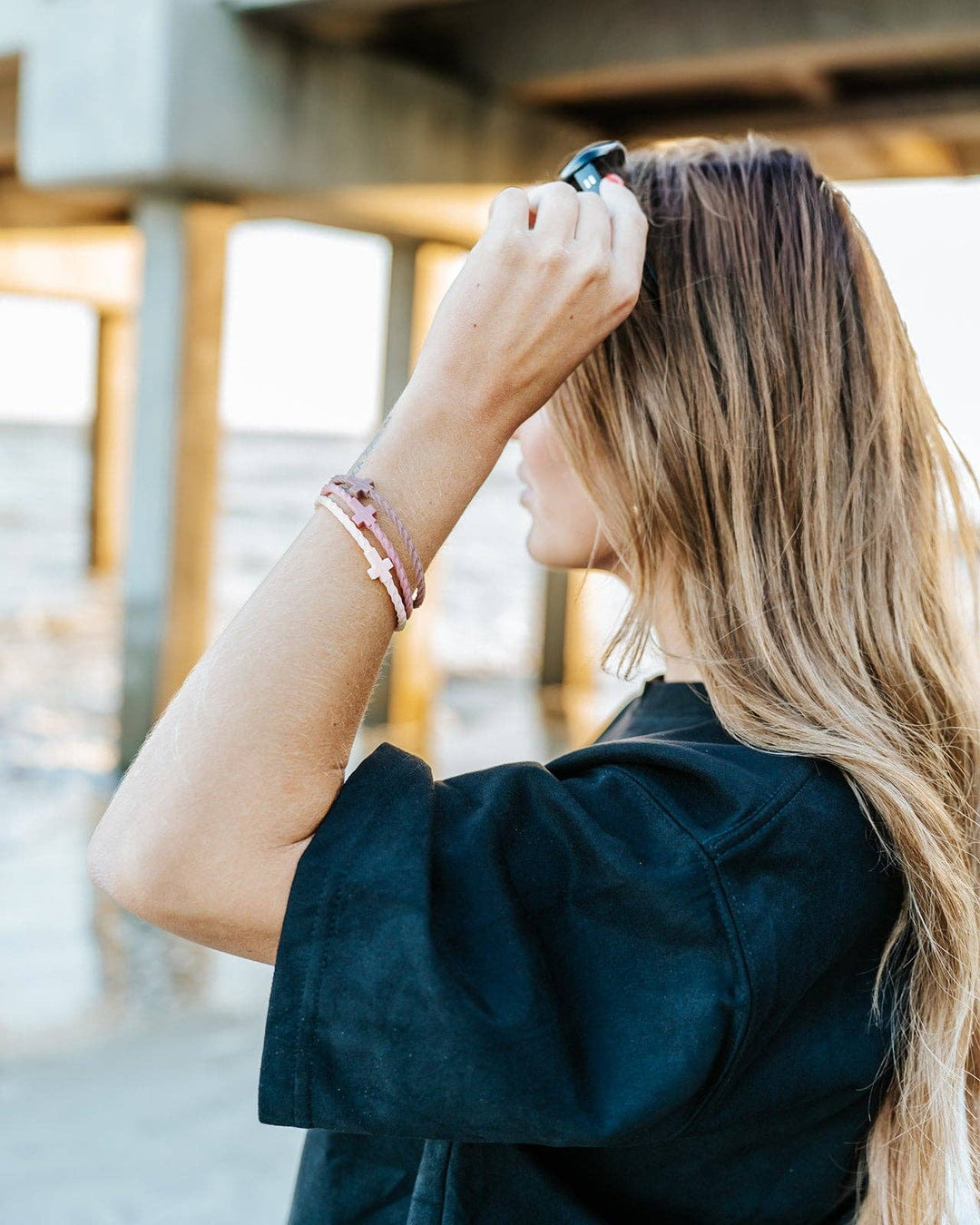 In God We Must - Infinity Cross Bracelets- Twilight