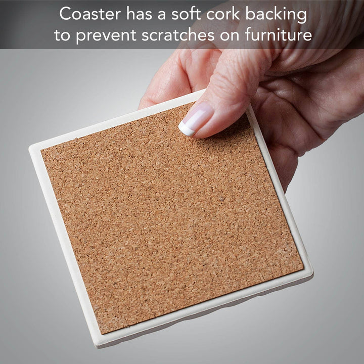 CounterArt/Highland Home/Thirstystone - Masterpiece Single Absorbent Stone Tumbled Tile Coaster