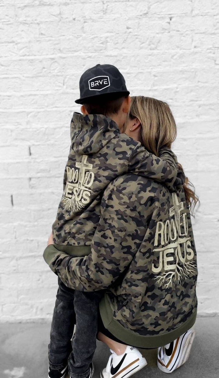 BRVE by Fletch - Rooted in Jesus Adult Hoodie