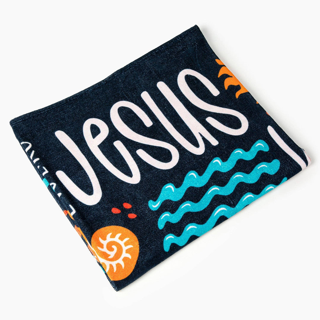 Love Like Jesus Beach Towel