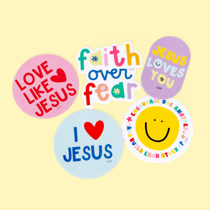 Faith Over Fear Decal Sticker