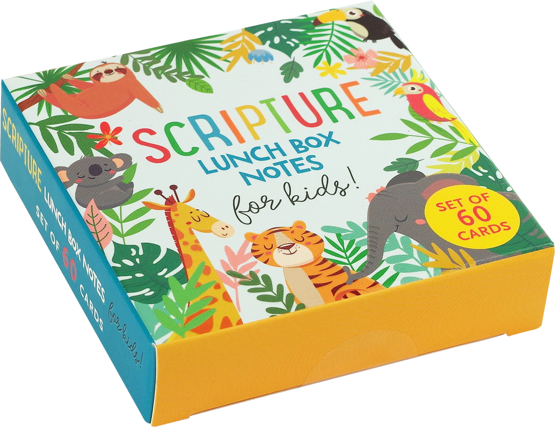 Peter Pauper Press - Scripture Lunch Box Notes for Kids! (Set of 60 Cards),Scripture Lunch Box Notes for Kids! (Set of 60 Cards)