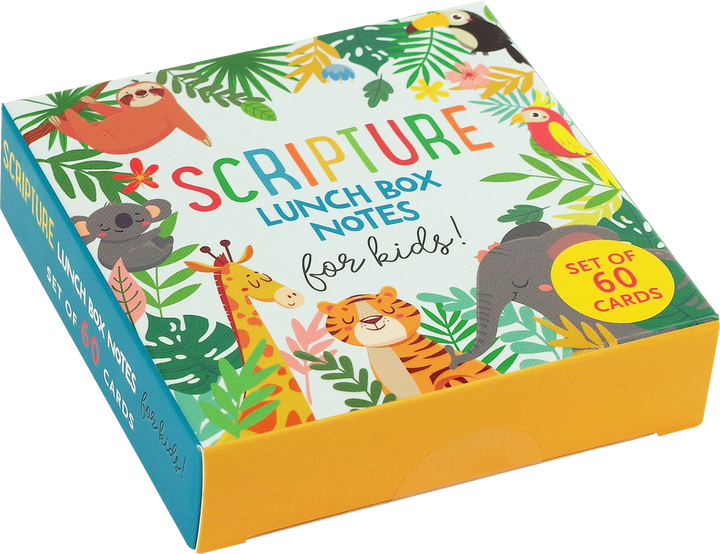 Peter Pauper Press - Scripture Lunch Box Notes for Kids! (Set of 60 Cards),Scripture Lunch Box Notes for Kids! (Set of 60 Cards)