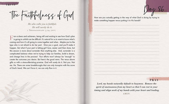 HarperCollins Christian Publishing - 100 Days of Believing Bigger : A Devotional Journal