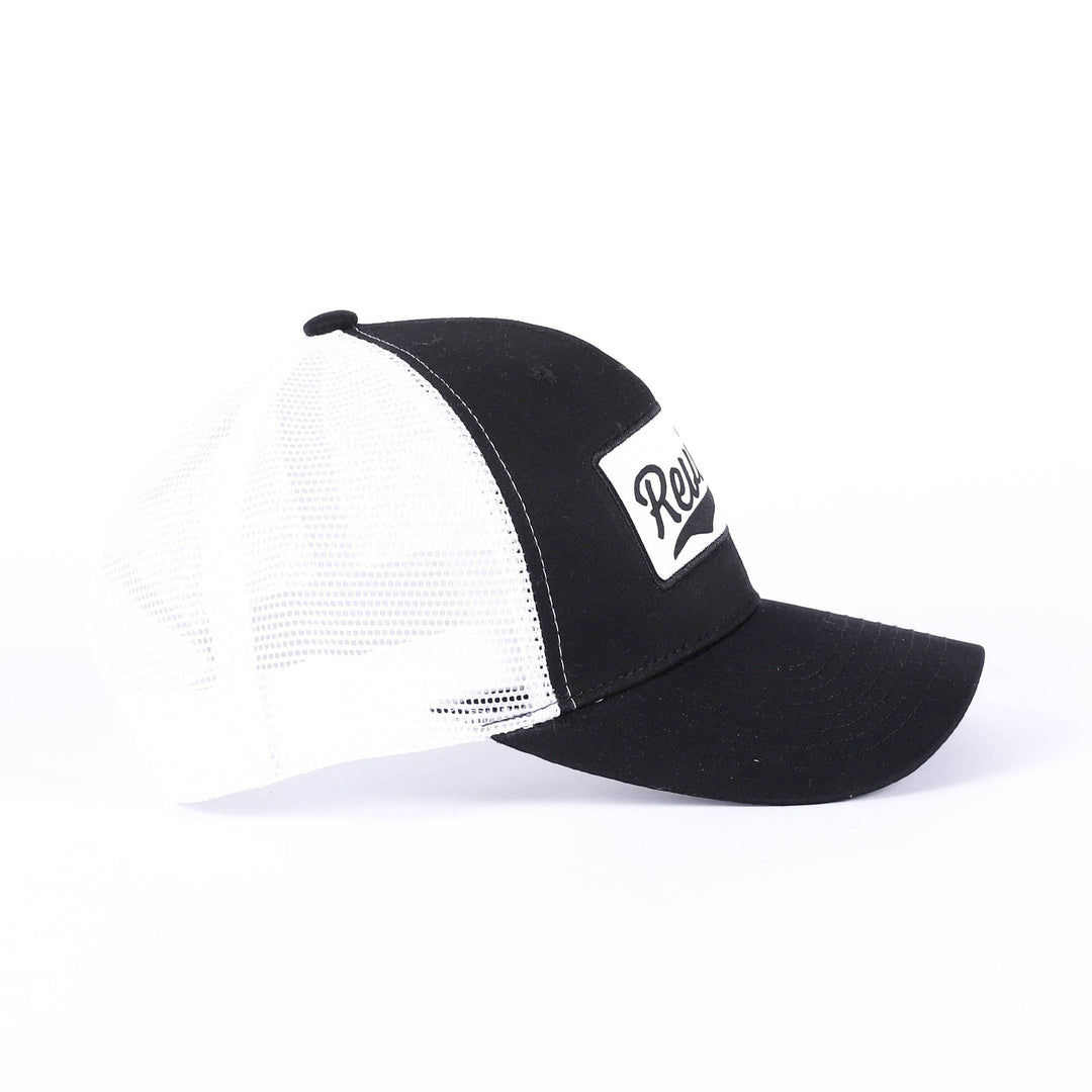 Trucker Hat - "Revival" Black &amp; White