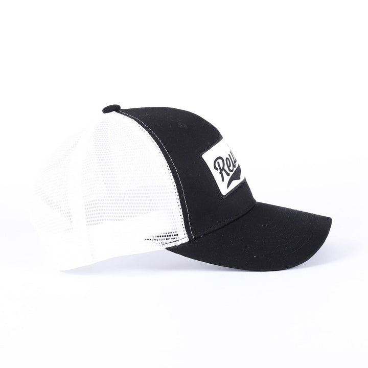 Trucker Hat - "Revival" Black &amp; White