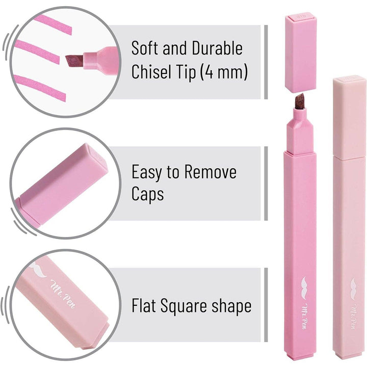 Mr. Pen - Aesthetic Highlighters 16 Pack