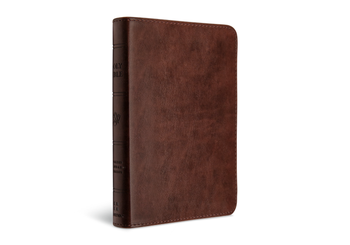 Crossway - ESV Compact Bible, Red Letter, TruTone®, Brown