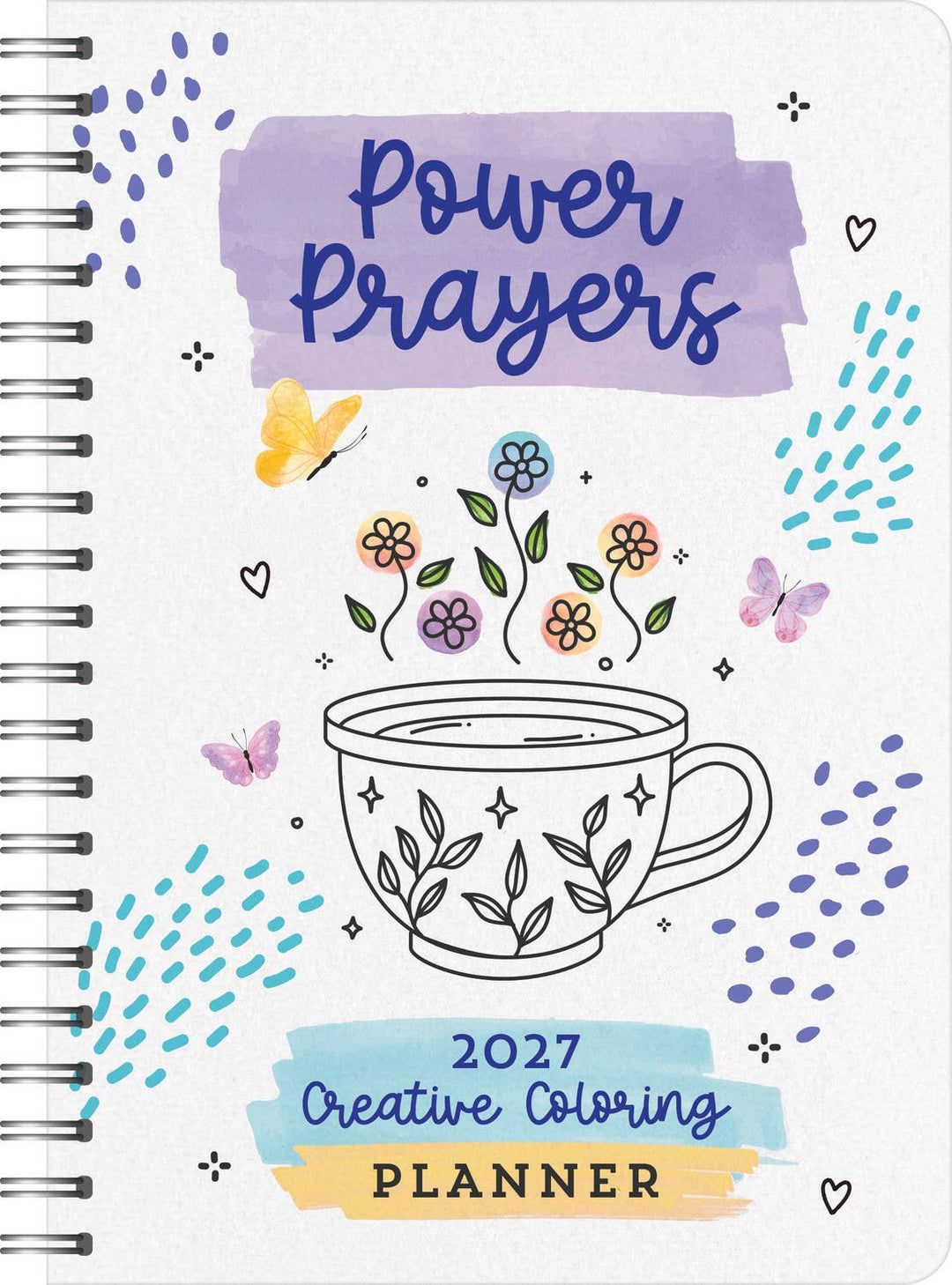Barbour Publishing, Inc. - 2027 Power Prayers Creative Coloring Planner