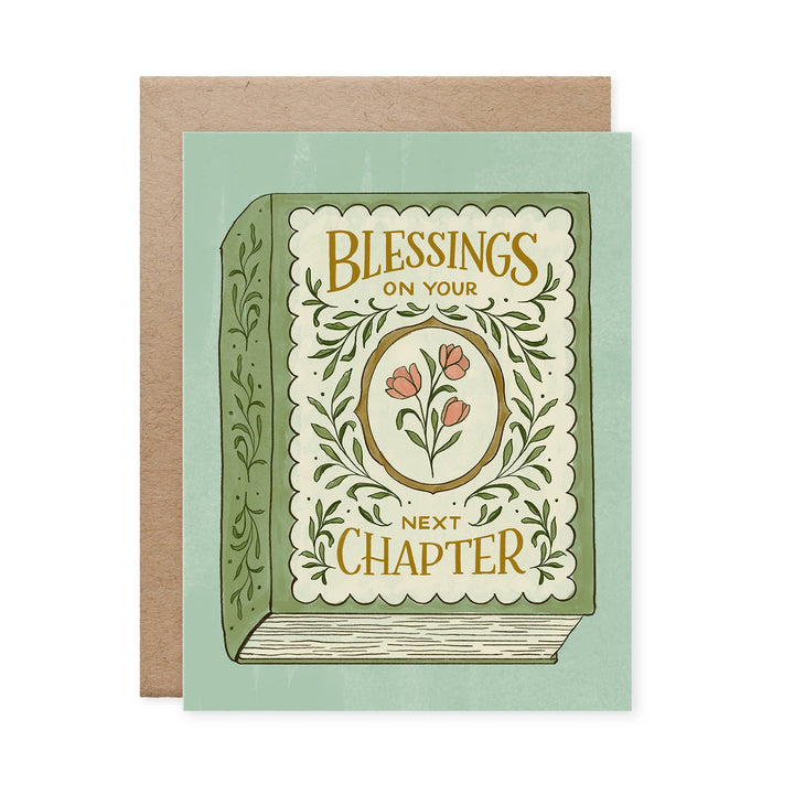 Naomi Paper Co. - Blessings on Your Next Chapter Card