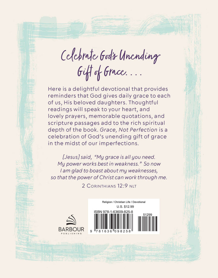 Barbour Publishing, Inc. - Grace, Not Perfection