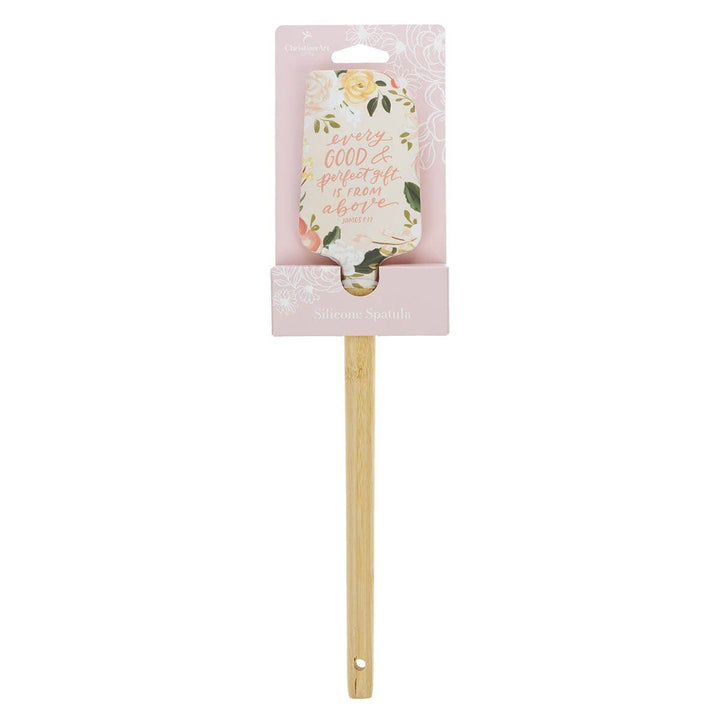 Christian Art Gifts - Rubber Spatula Every Good &amp; Perfect Gift James 1:17