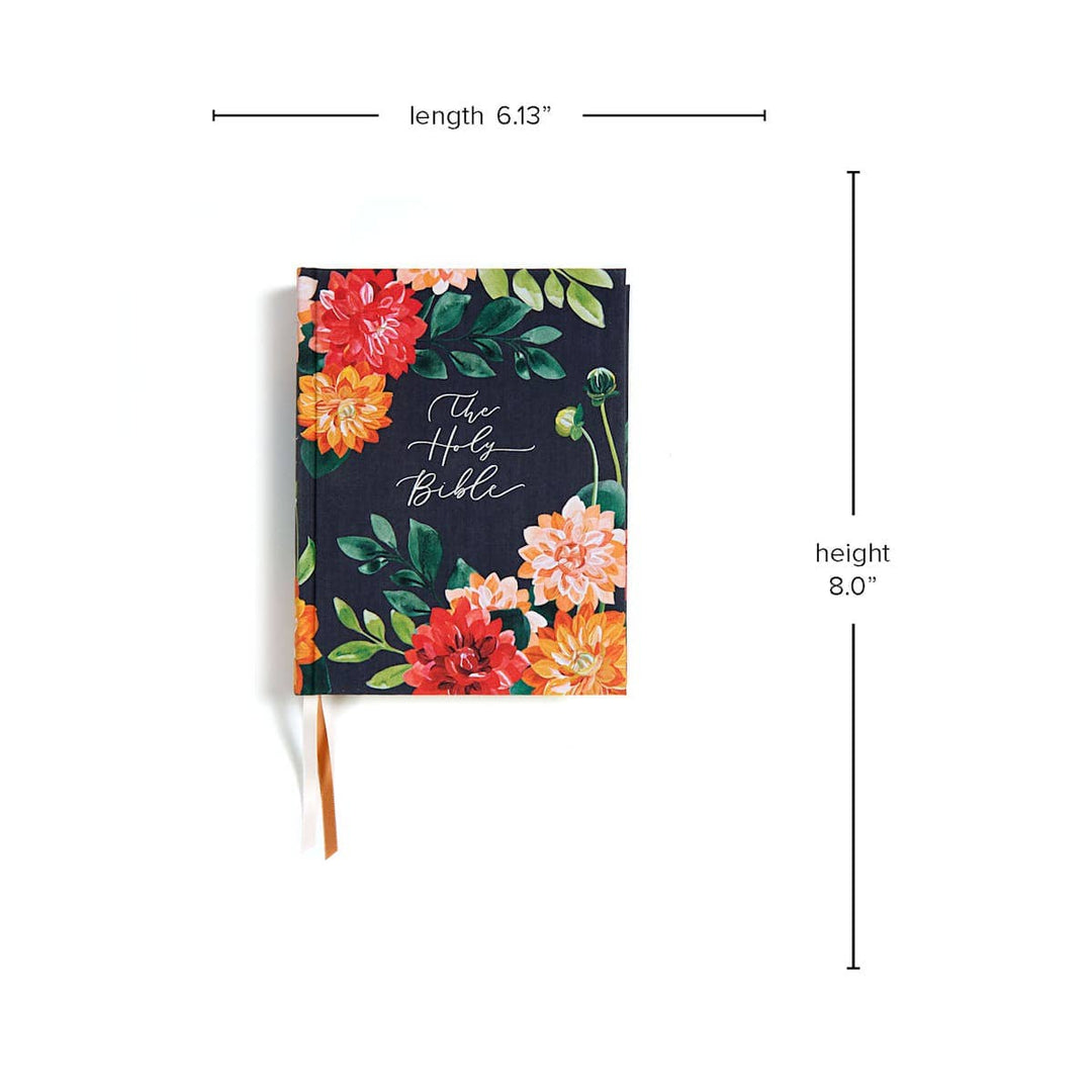 Lifeway - CSB Hosanna Revival Notetaking Bible, Dahlias Edition