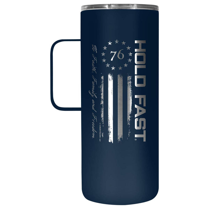 Kerusso - HOLD FAST 22 oz Stainless Steel Mug With Handle 76