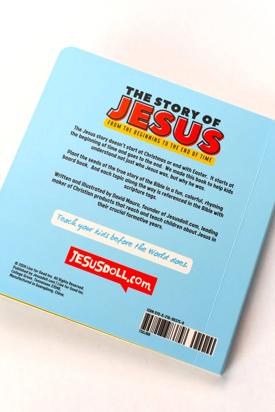 The Story of Jesus - 8.5" Paperback Book - Over 10,000 Sold!