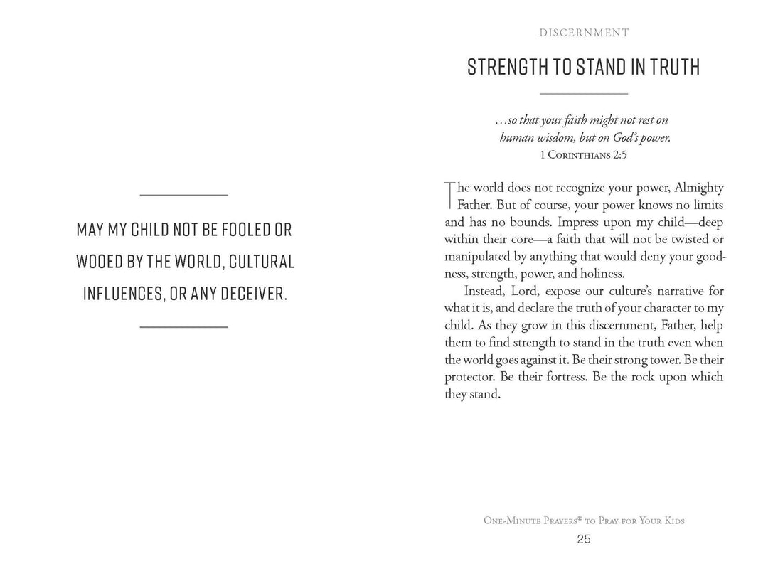 Harvest House Publishers Gift &amp; Specialty Books - One-Minute Prayers to Pray for Your Kids
