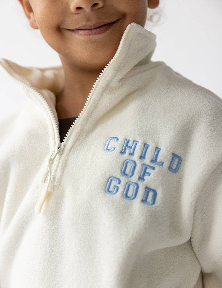Child of God Fleece Kids Pullover: 5T