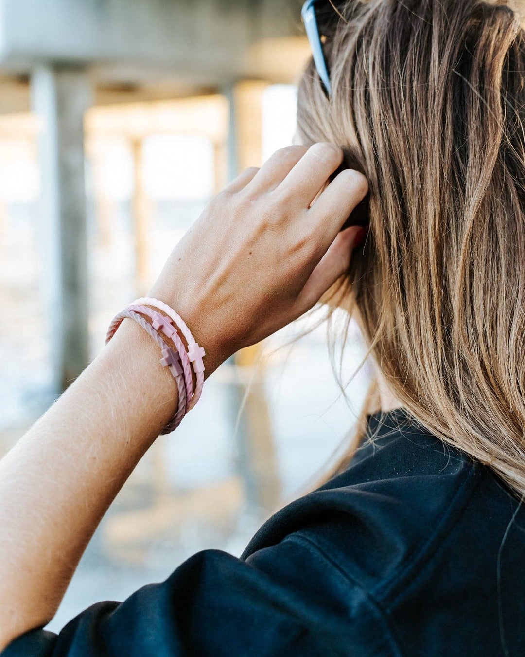 In God We Must - Infinity Cross Bracelets- Twilight
