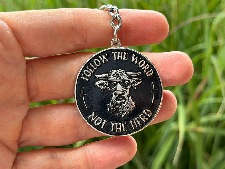 Missional Merch - Keychain | Follow the Word, Not the Herd | Keychains Bulk