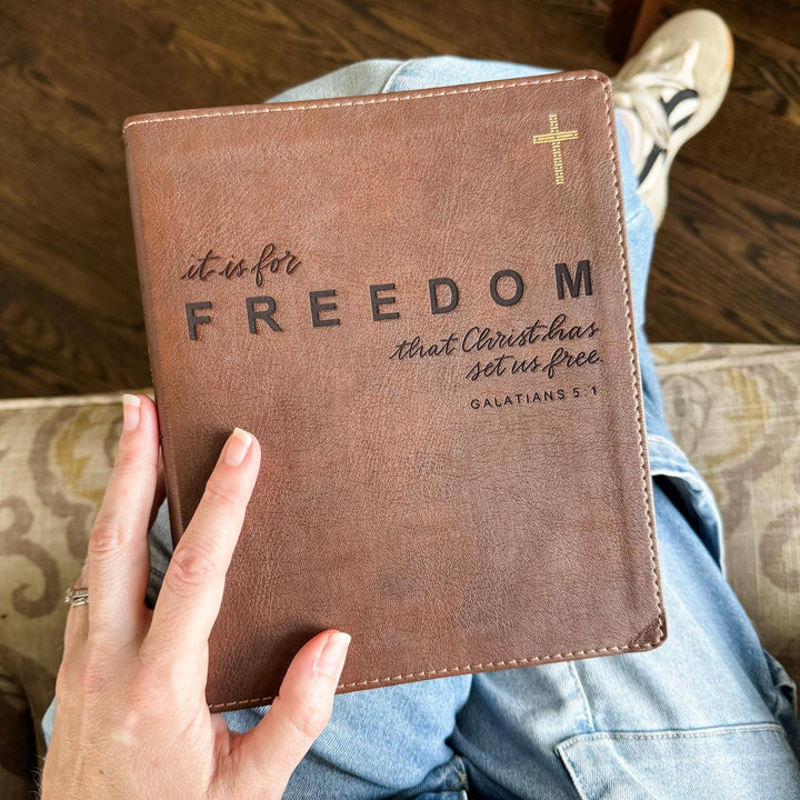 FREEDOM NIV Journaling Bible - Customizable Edition
