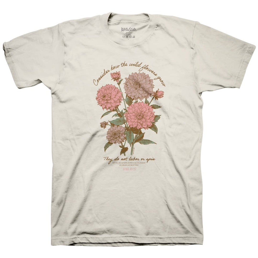 Kerusso - Kerusso Womens T-Shirt Wildflowers 2