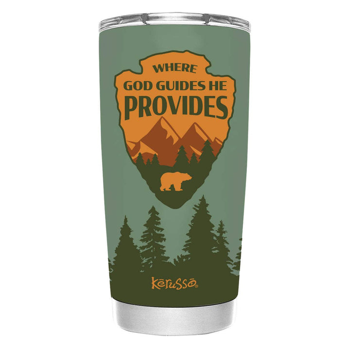 Kerusso - Kerusso 20 oz Stainless Steel Tumbler God Guides