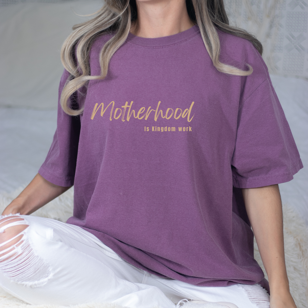 Proverbs 22:6 Graphic Tee - Christian Faith Tee - Summer Tee: Blue Spruce / X-Large