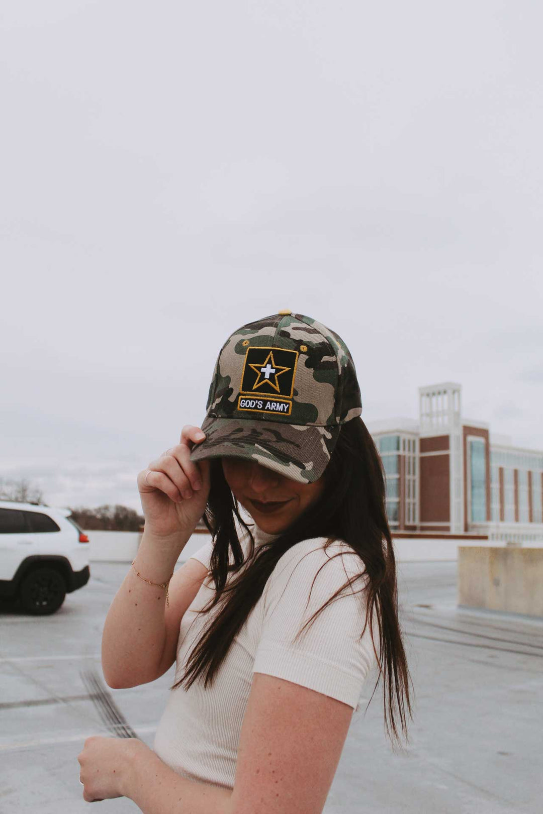 Cap Gods Army Camo