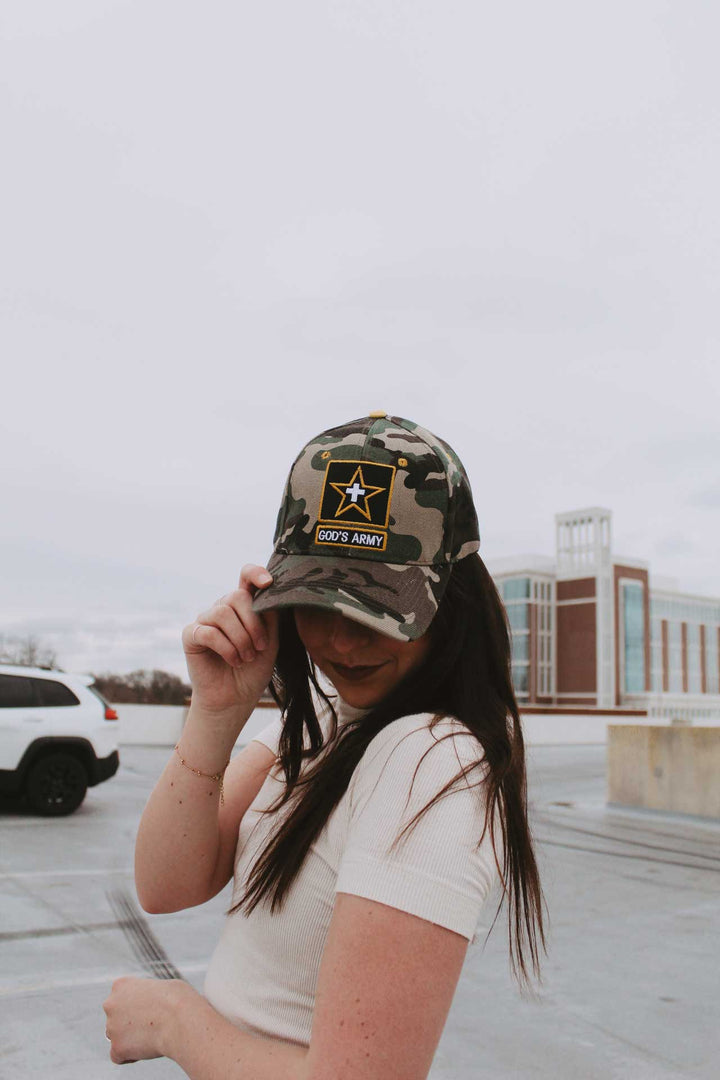 Cap Gods Army Camo