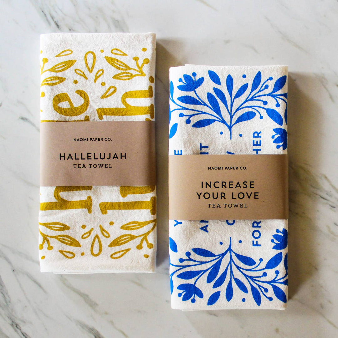 Hallelujah Tea Towel