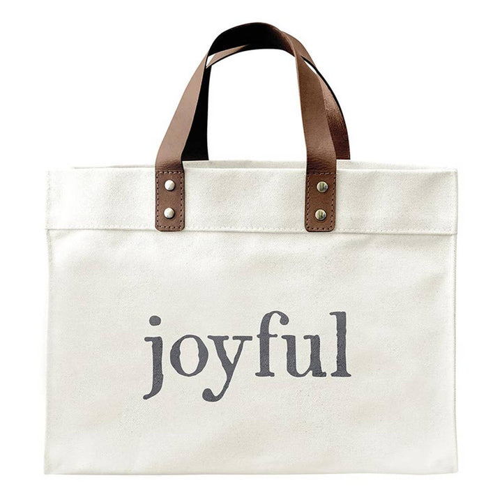 Faithworks by Creative Brands - Face to Face Mini Canvas Tote - Joyful