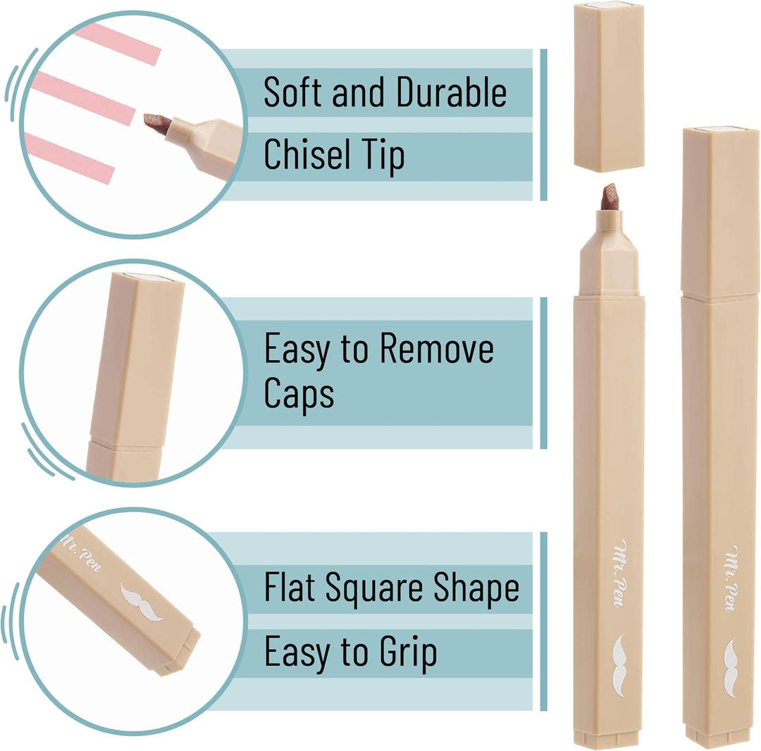 Mr. Pen - Aesthetic Highlighters, Pastel, 8 Pack