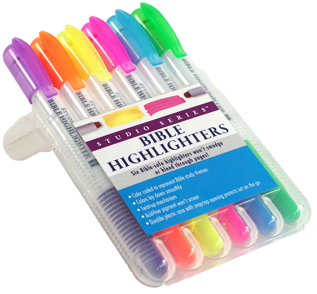 Peter Pauper Press - Bible Highlighters (Set of 6),Bible Highlighters (Set of 6)