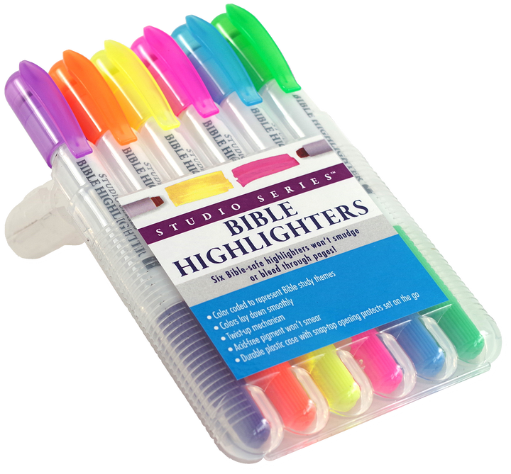 Peter Pauper Press - Bible Highlighters (Set of 6),Bible Highlighters (Set of 6)