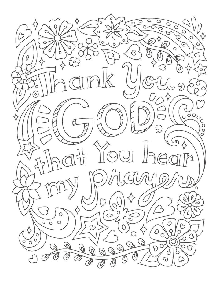 The Power of a Praying Girl Coloring Book: Paperback / English