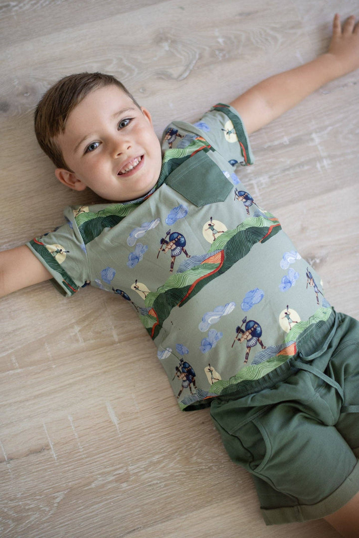 David &amp; Goliath Pocket Tee &amp; Shorts Set