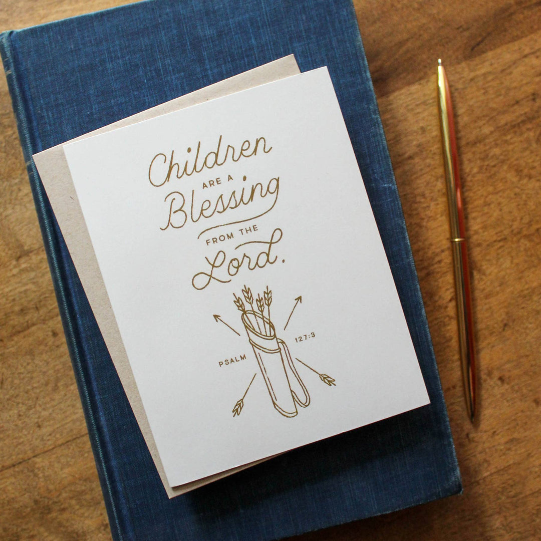 Naomi Paper Co. - Children Are a Blessing Card