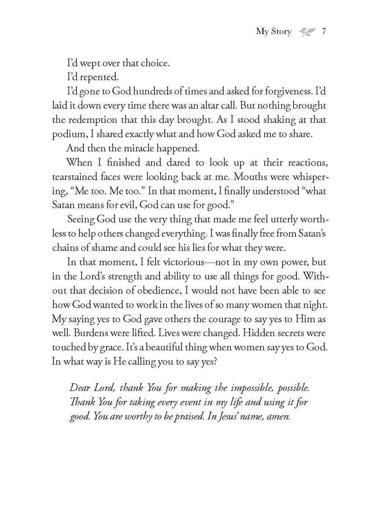 What Happens When Women Say Yes to God Devotional: Flexibound / English