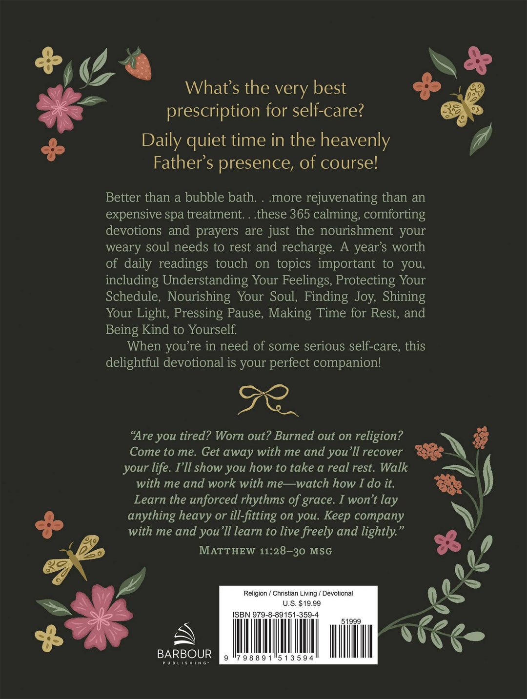 Barbour Publishing, Inc. - The Self-Care Daily Devotional