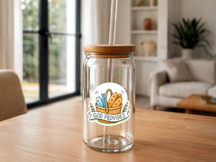 Missional Merch - God Provides | Bible Stickers | Christian Sticker