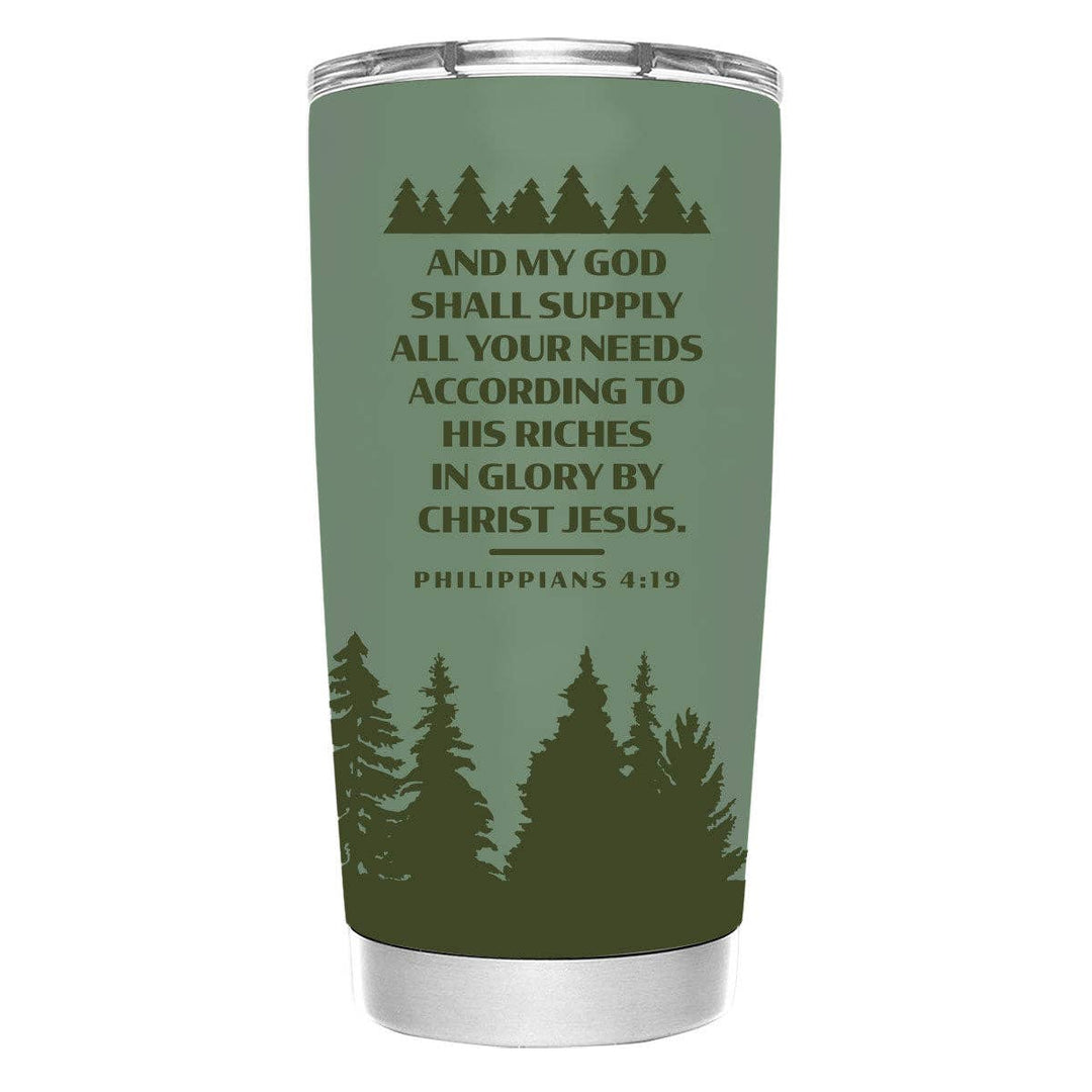 Kerusso - Kerusso 20 oz Stainless Steel Tumbler God Guides