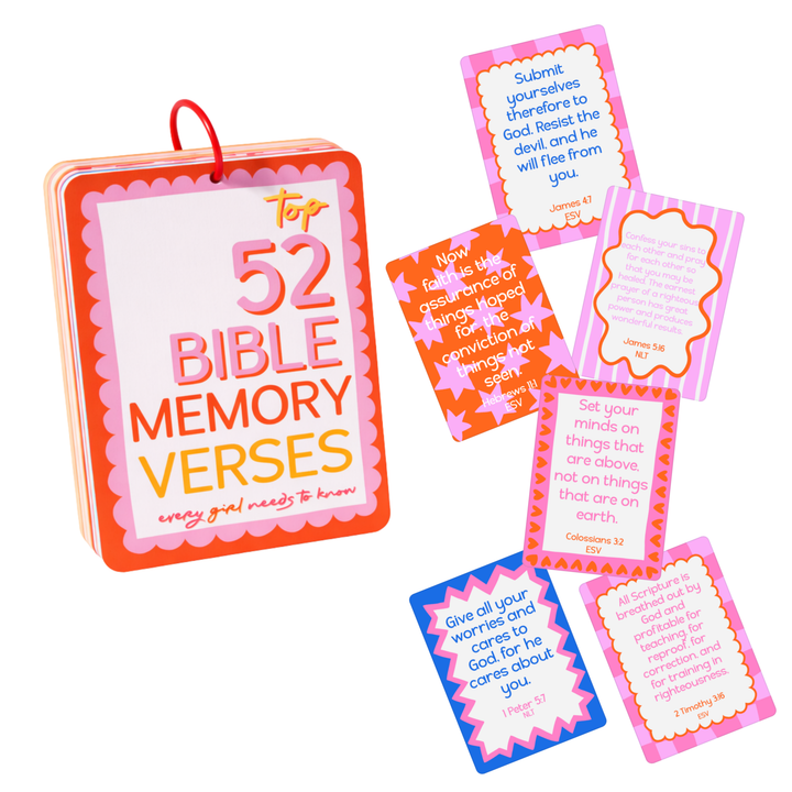 Kids Bible Memory Cards Christian gift kids Christian gift