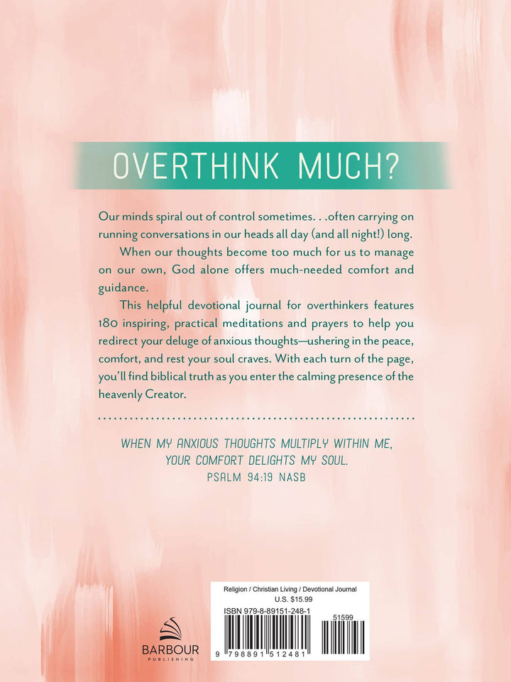Barbour Publishing, Inc. - The Overthinker&