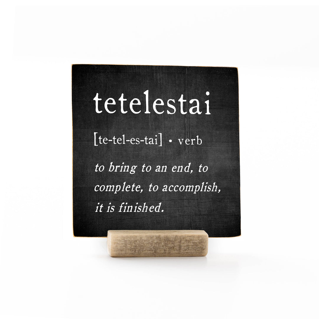 Revelation Culture - 4 x 4" | GH | Tetelestai